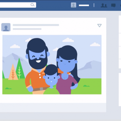 FACEBOOK Facebook Illustration Screen