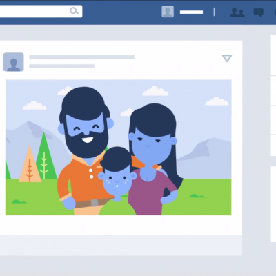 Facebook Illustration Screen